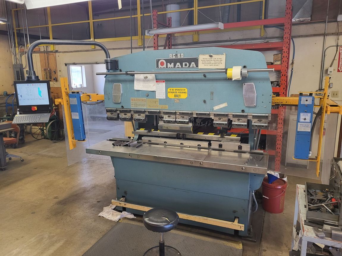 Amada RG retrofitted with the PC800 Control by PC Controls