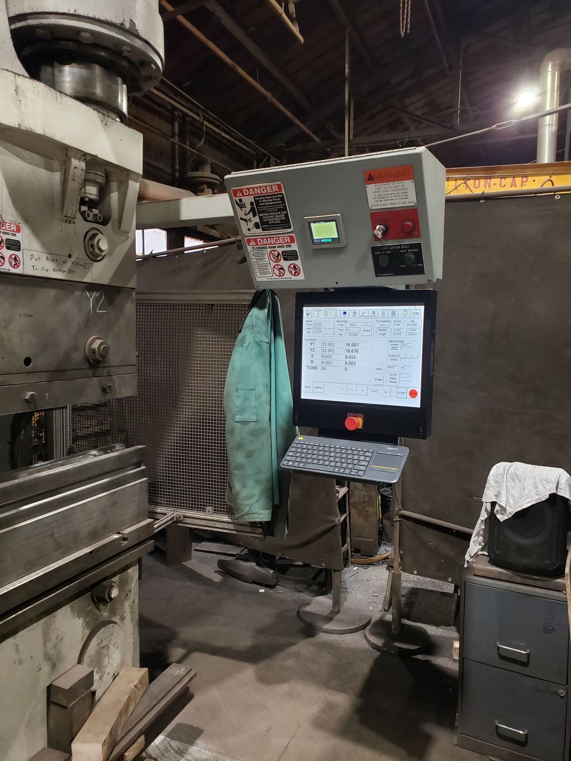 Pacific FK Series Brake Retrofitted with PC800 Control by PC Controls