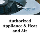 Air conditioning unit with crossed wrenches; text reads 