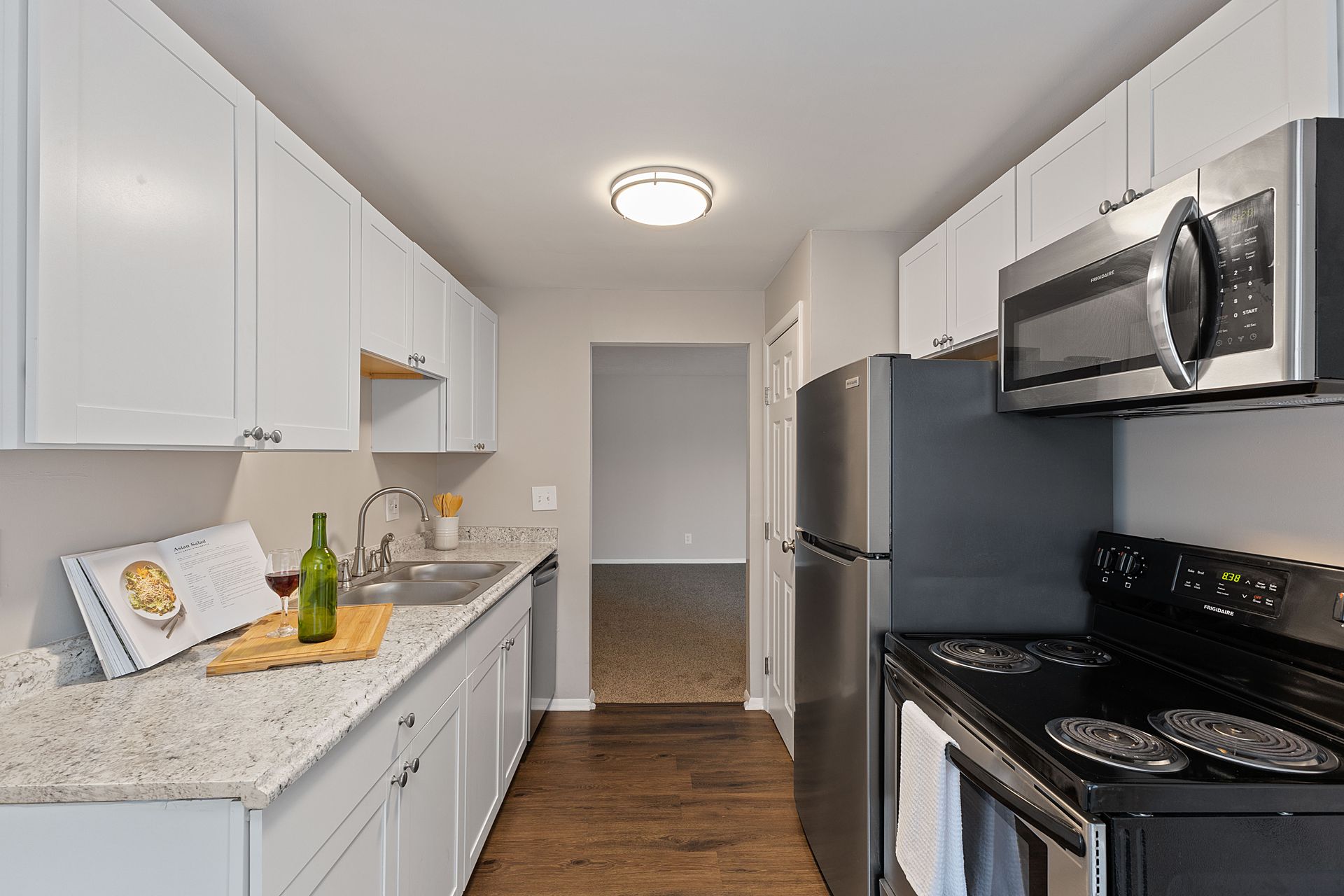 a photo of the renovated kitchen at The Wimbledons