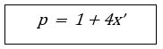Priemgetal van de vorm van p=1+4x