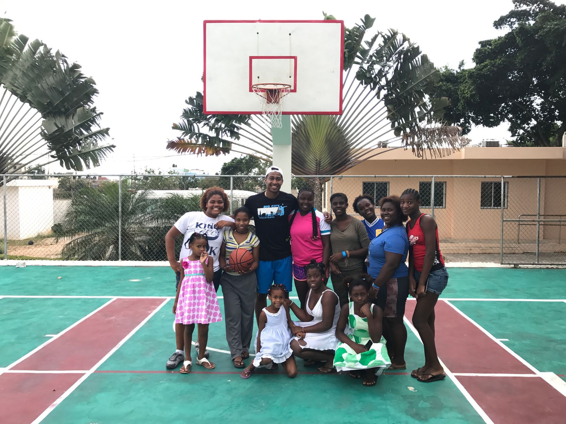 Expanding Opportunities Beyond Technology Massai Mara Kenya.  In Memory of Roberto Felipe Sr. new basketball  court  in dominican republic In partnership with orphaned starfish foundation and Wave Children's Foundation.  Sponsored by Miami Country Day School, Soloviev, Goran Dragic, Greice Murphy, Roberto Felipe II.  Andy Stein