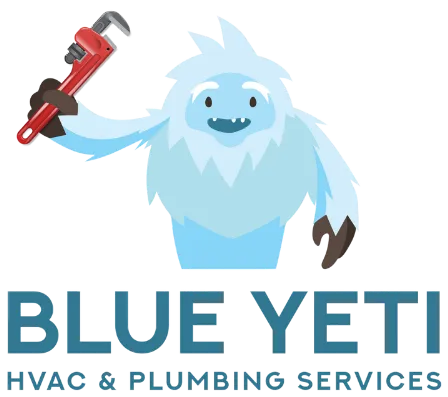 Blue Yeti HVAC & Plumbing Services Logo Minneapolis Minnesota
