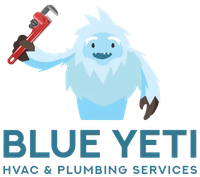 Blue Yeti HVAC & Plumbing Services Logo Minneapolis Minnesota