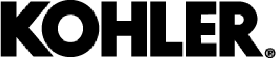 The black, bold, uppercase KOHLER brand logo with a registered trademark symbol on the bottom right.
