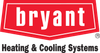 The red and white Bryant Heating & Cooling Systems logo.