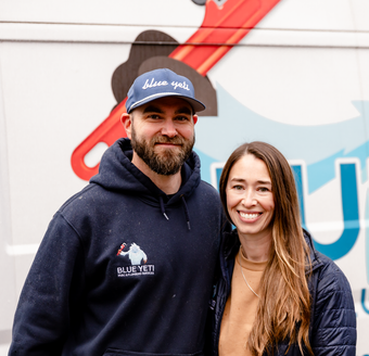 John and Emily Black of Blue Yeti HVAC Plumbing