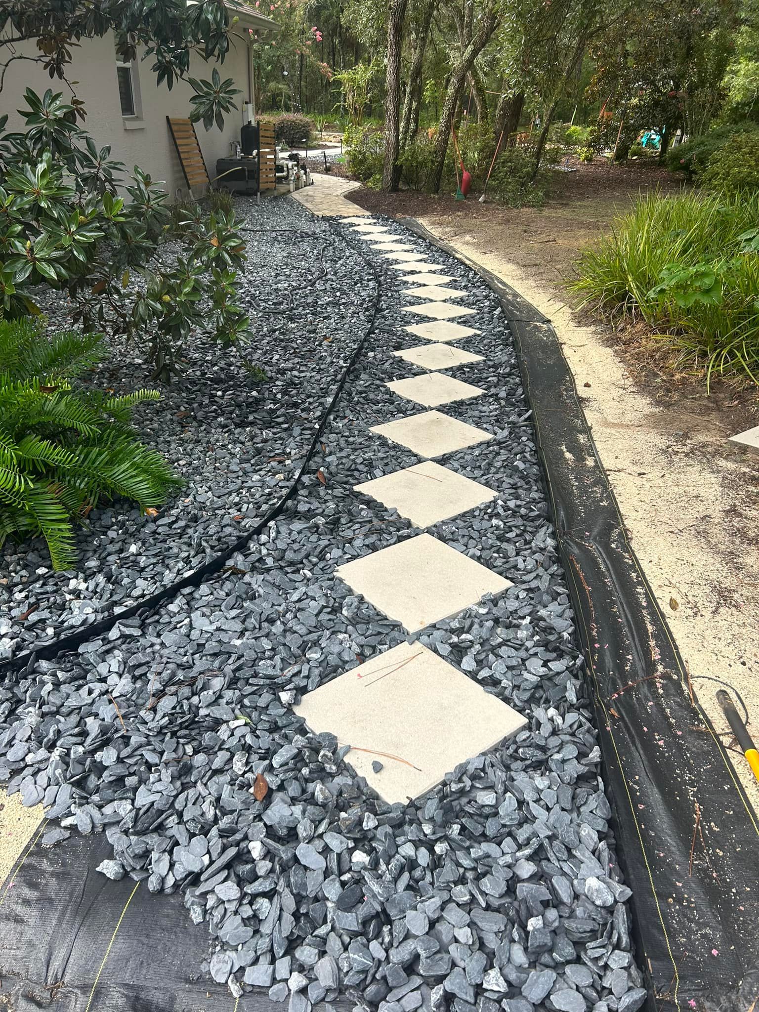 Outdoor Walk Path – Citrus Springs, FL – JS Best Landscaping LLC