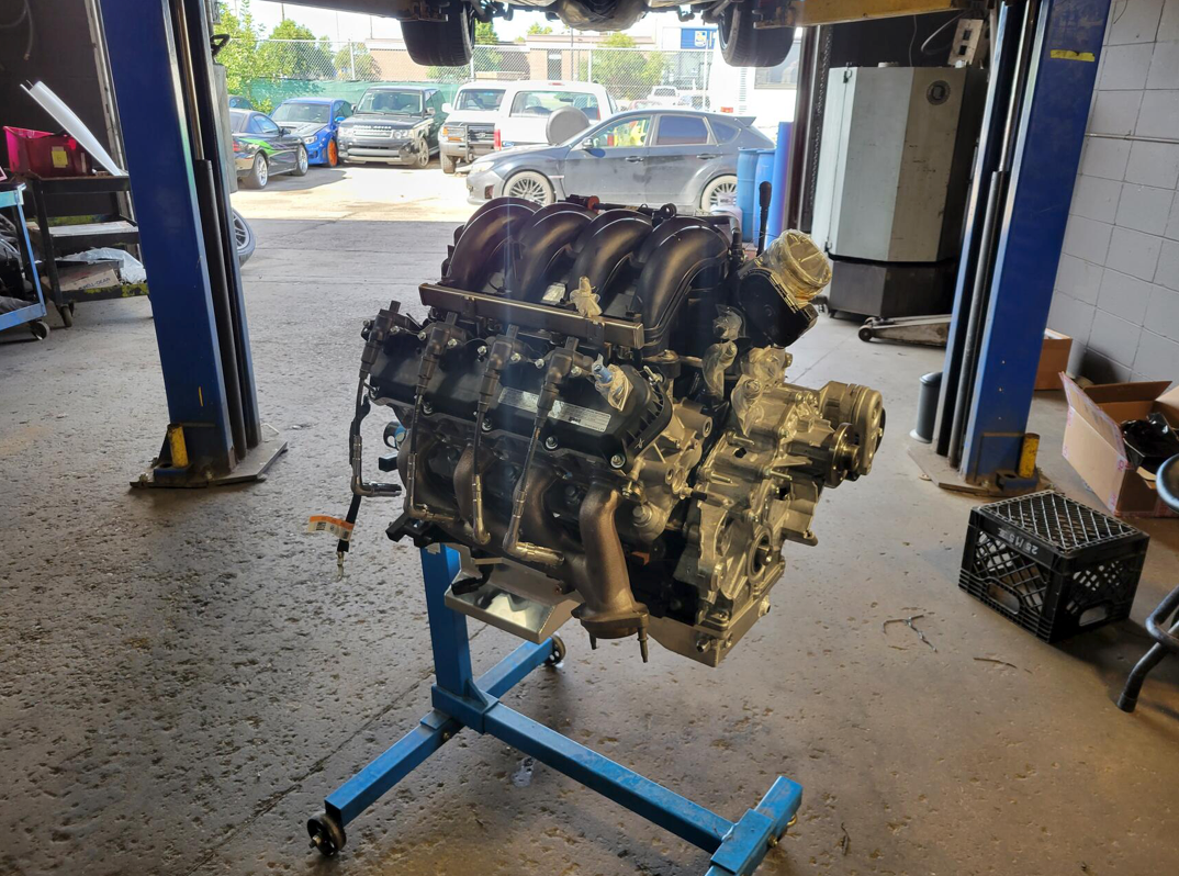 Exhaust manifolds flipped around
