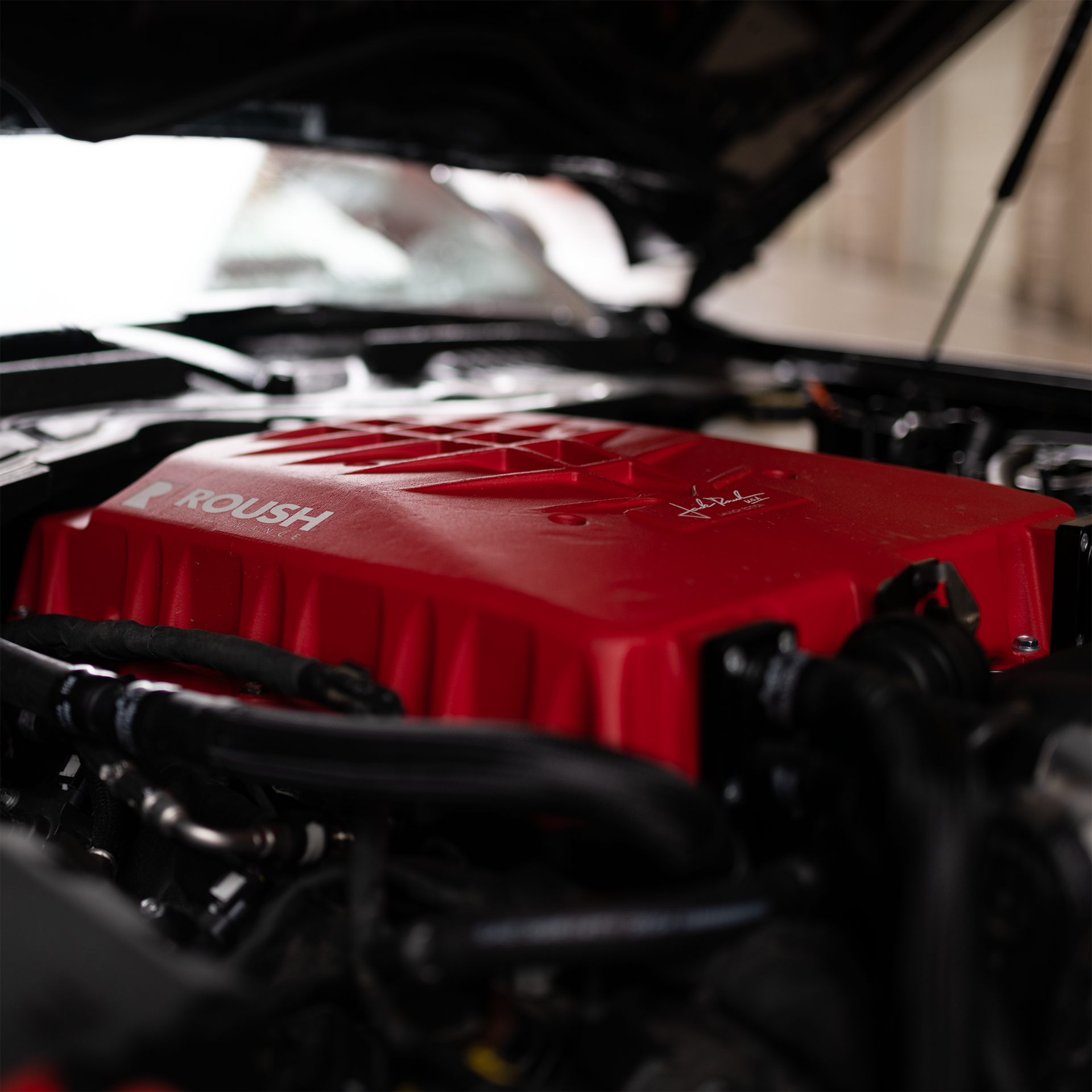 Roush launch edition supercharger 2024 Mustang