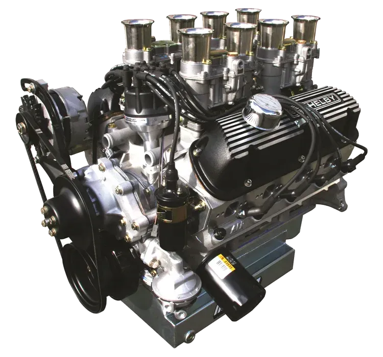 ALUMINUM 289; 347CI WITH WEBER CARBURETOR SYSTEM (475 HP)
