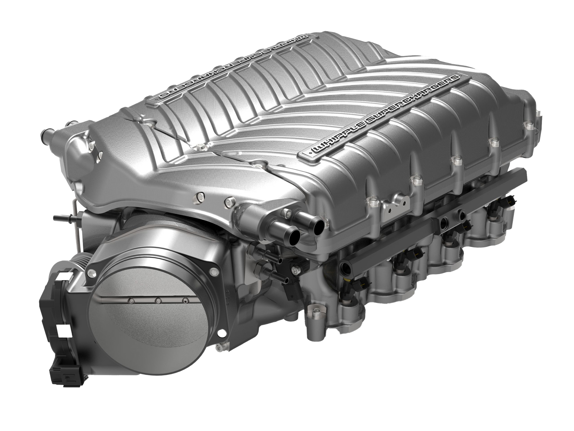Silver whipple supercharger