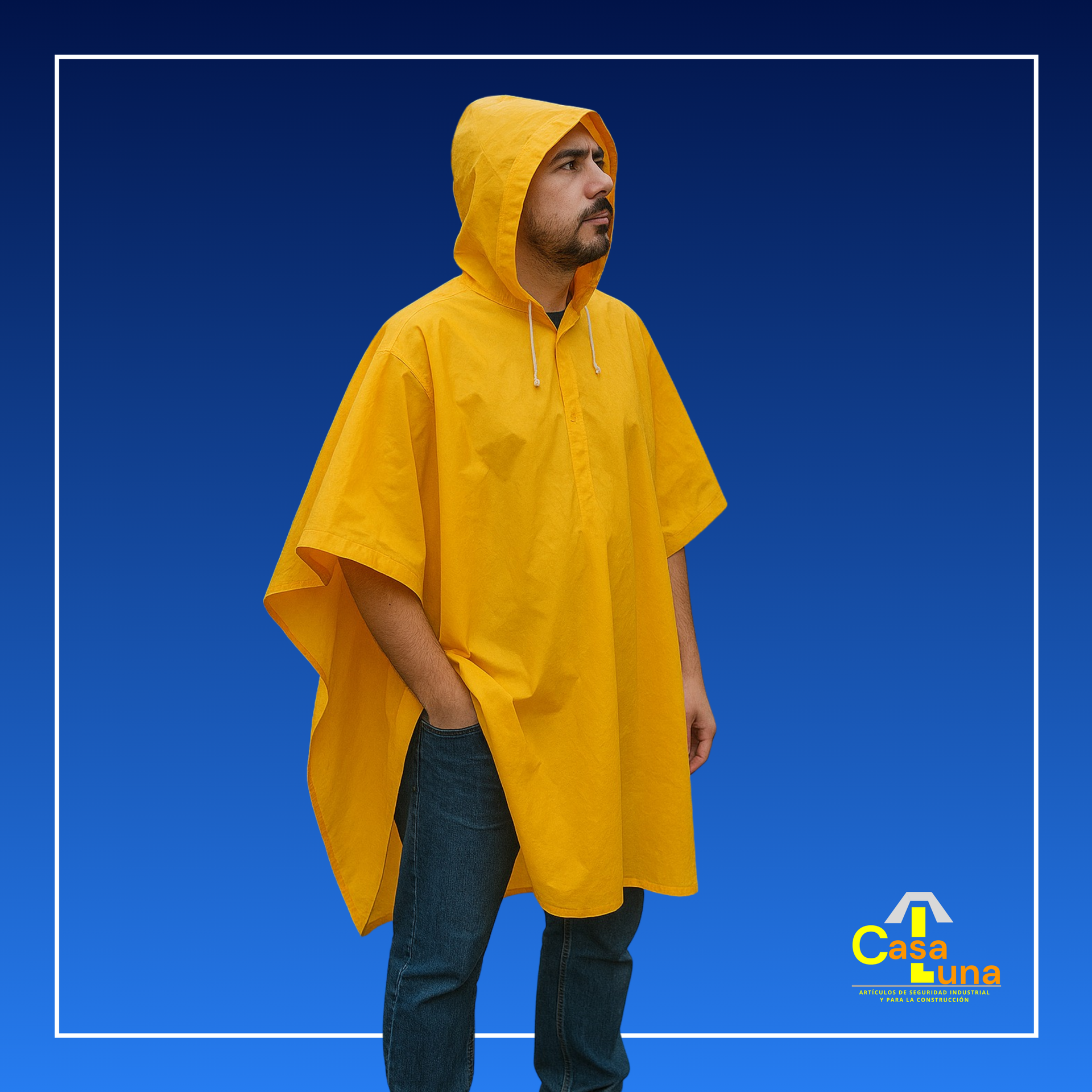 IMPERMEABLE TIPO PONCHO