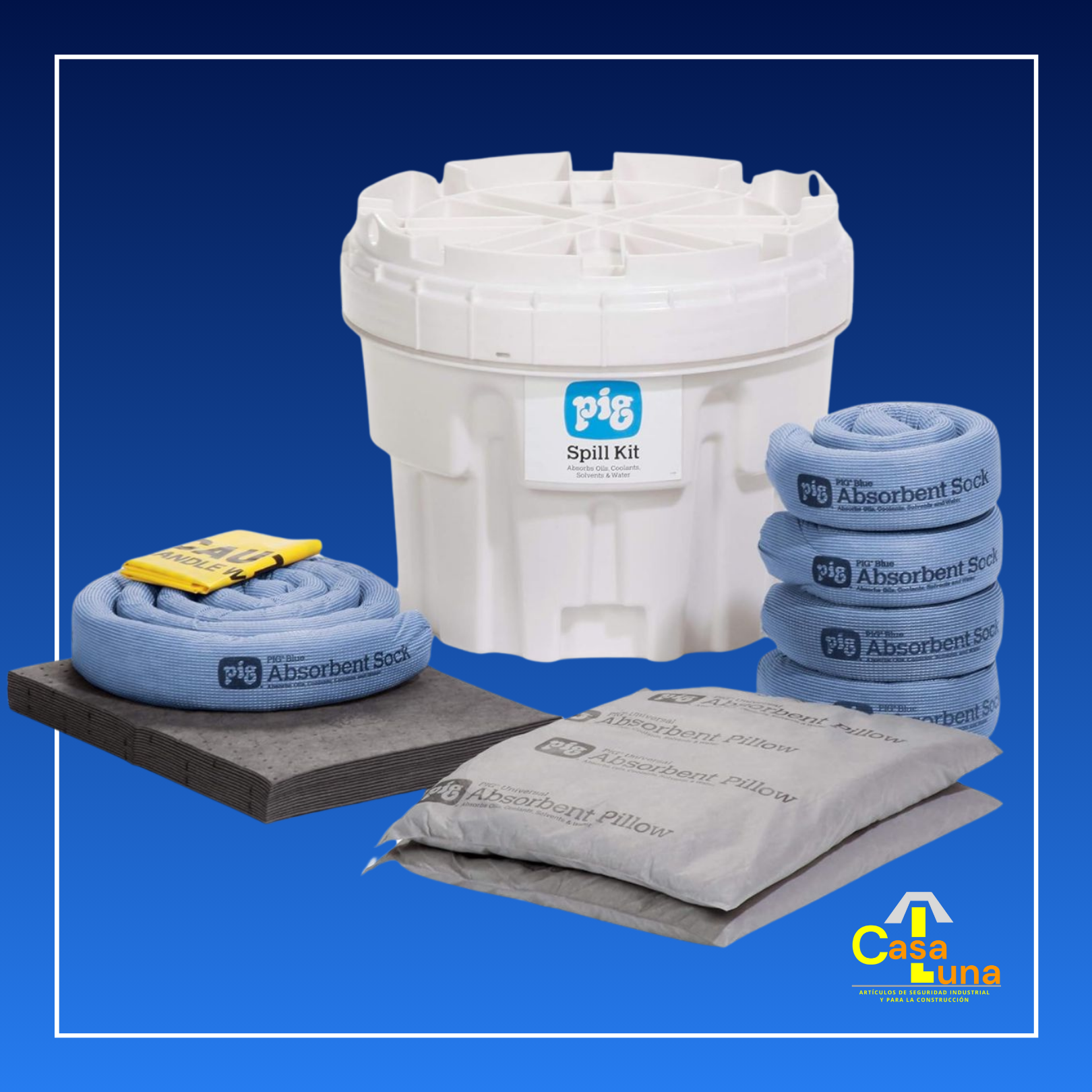KIT ANTI DERRAME NEW PIG DE 47 LTS  MOD 211
