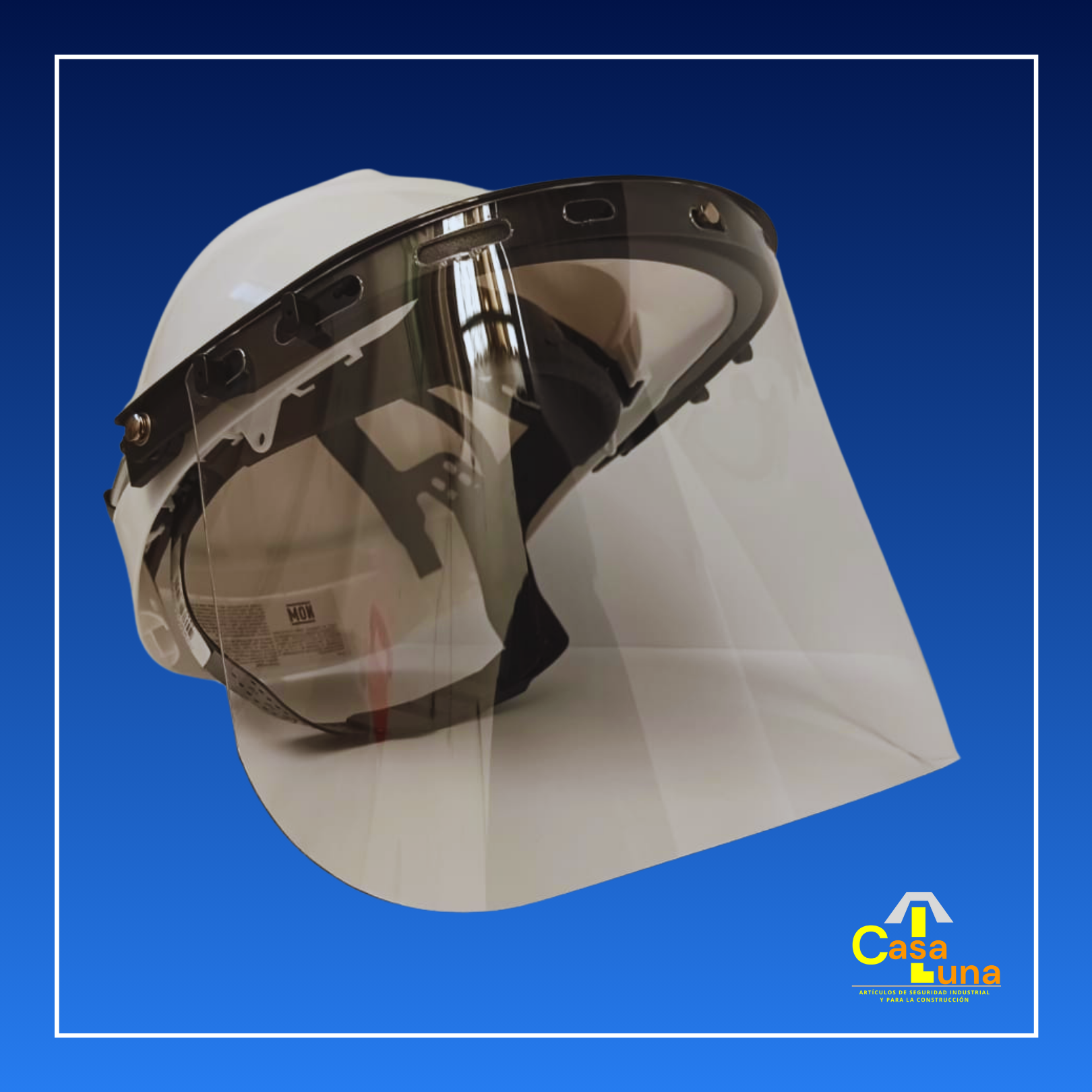 CARETA DE POLICARBONATO MICA CLARA PARA CASCO