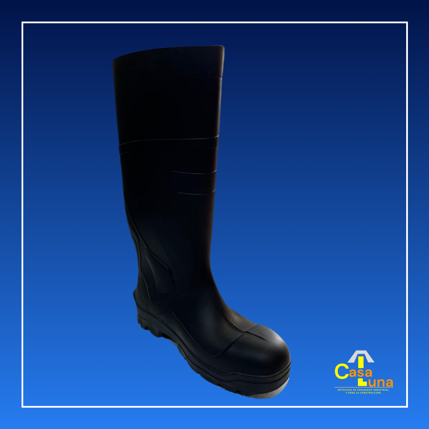 BOTAS PLÁSTICAS JARINERAS NEGRAS