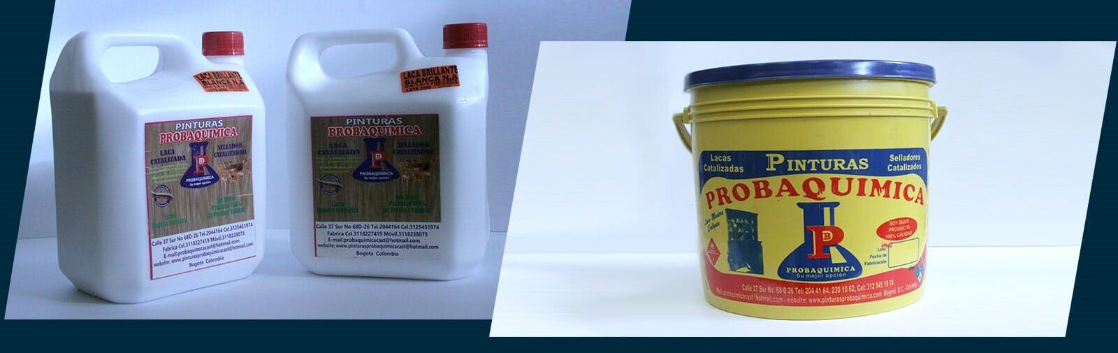 Probaquímica, fabricantes de pinturas.