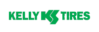 Kelly k tires logo on a white background