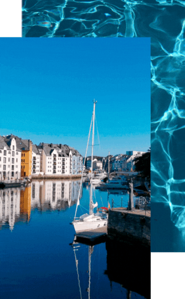 boat harbor gif