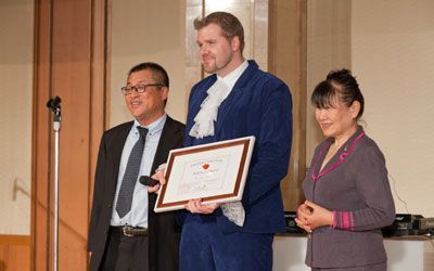 James Hedden - 2013 Hagiwara Award Winner