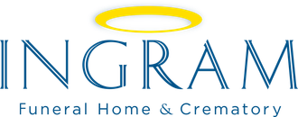 The logo for sample funeral home is shown on a white background.