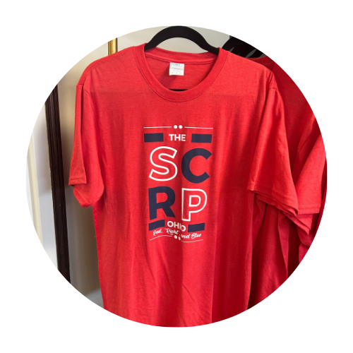 Red t-shirt with