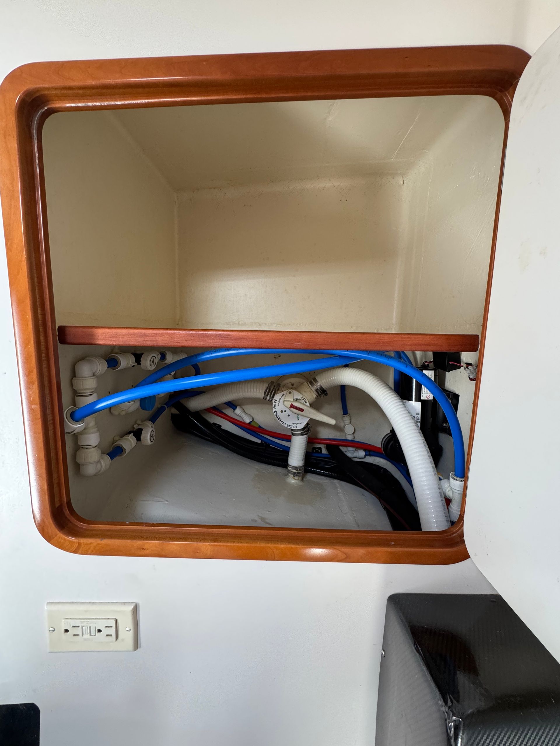 Chris White performance sailing catamaran Atlantic 48 ZEN private listing Rhode Island port head locker freshwater management system