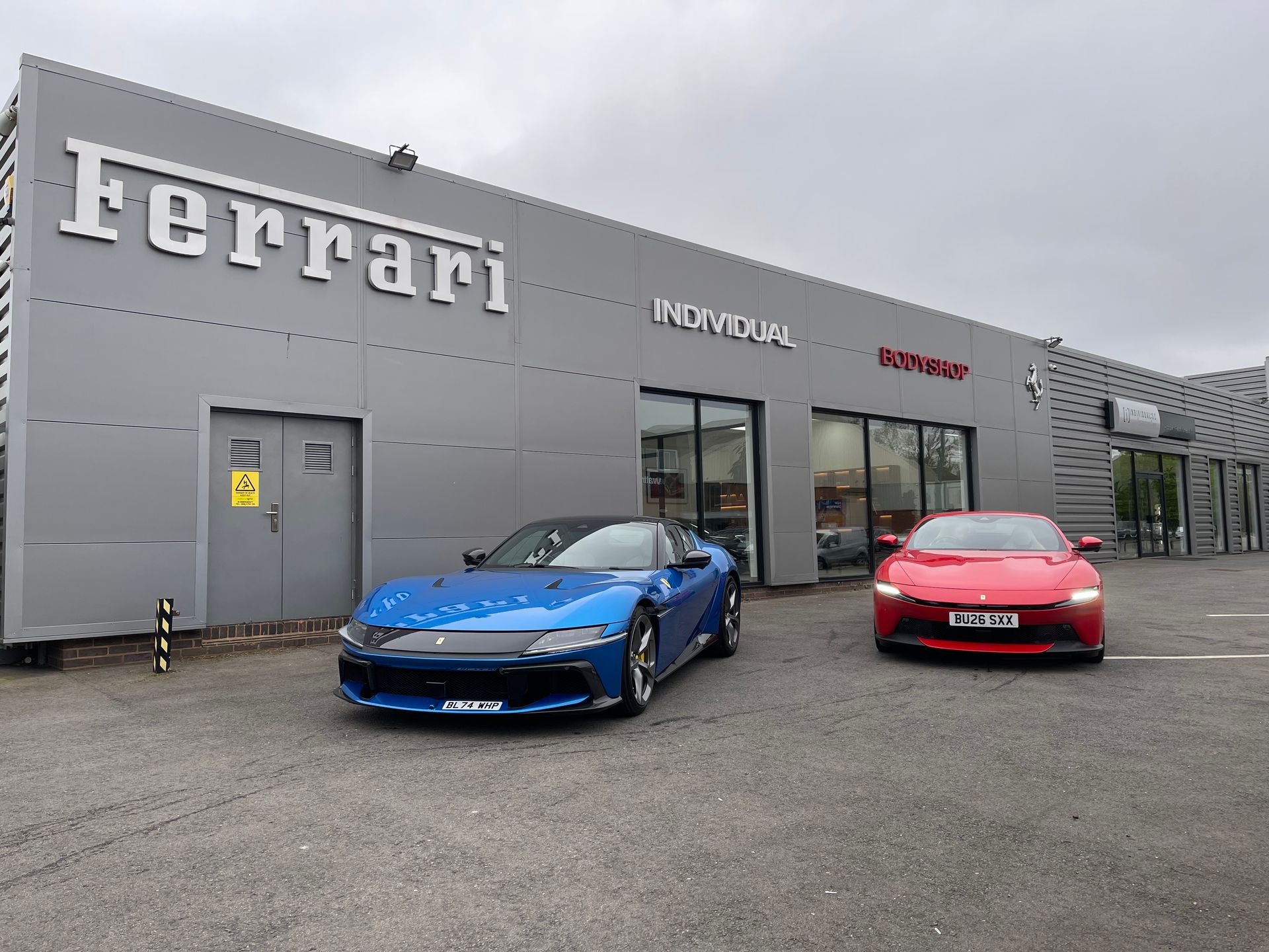 Official Ferrari Bodyshop Solihull UK