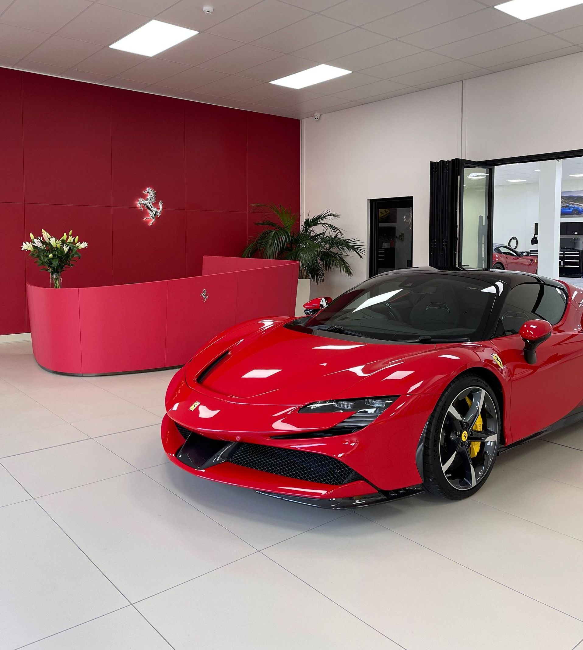 Official Ferrari Bodyshop Reception