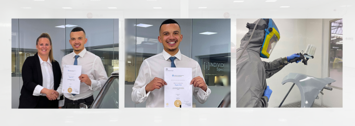 Hayden Bird ISC Vehicle Paint Technician