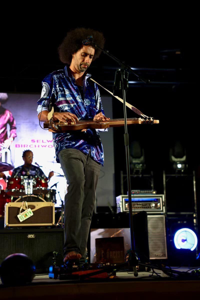 Selwyn Birchwood at the Wiregrass Blues Festival
