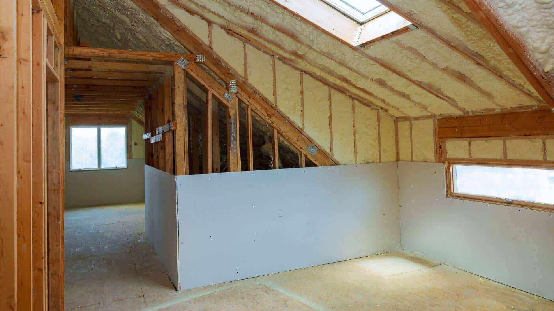 Attic Spray Foam Insulation — Performance Spray Insulation project example