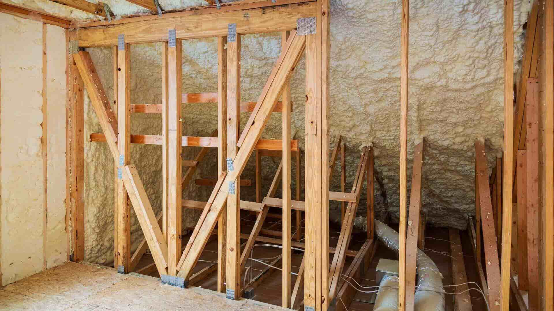 Spray Foam Application — Performance Spray Insulation project example