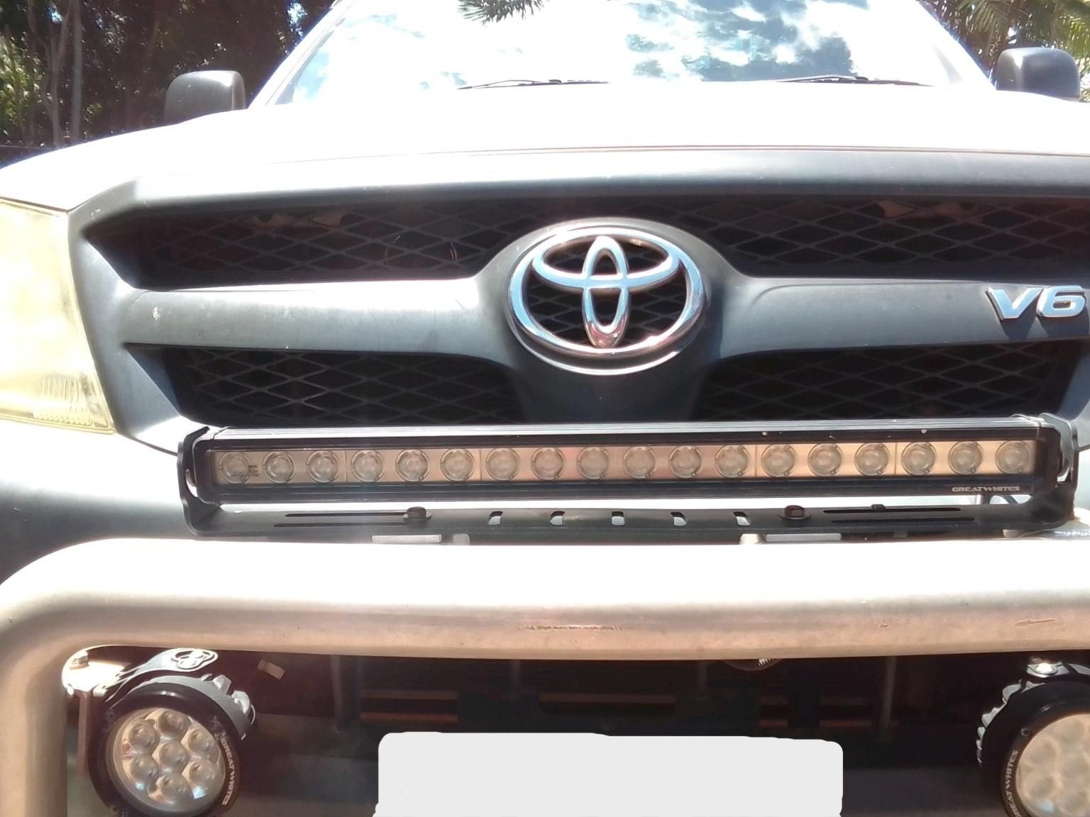 A Toyota V6 Truck With A Light Bar On The Front — Chris's Automotive & Marine Electrics In Marlow Lagoon, NT
