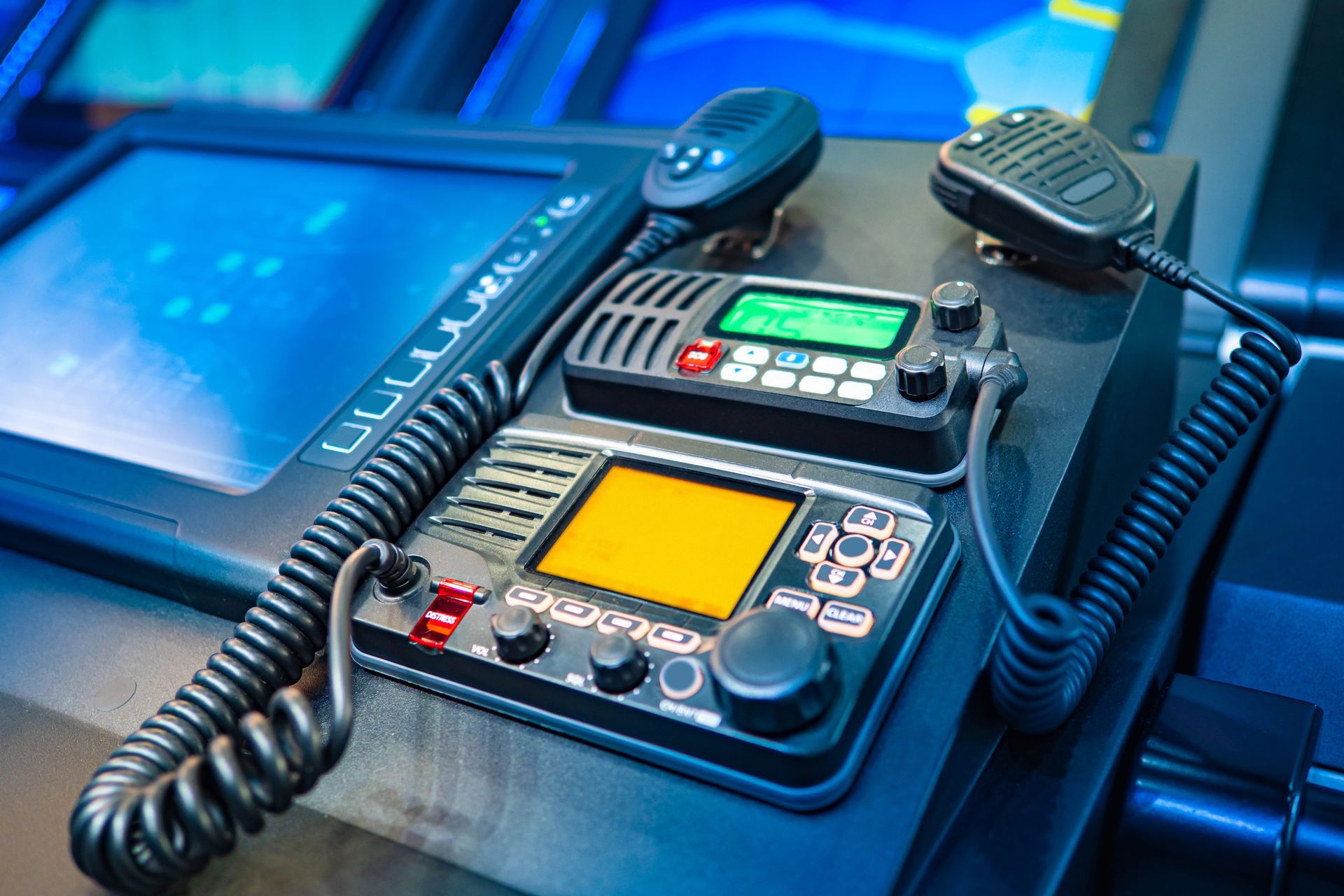 Marine Radio Communication Console — Chris's Automotive & Marine Electrics In Marlow Lagoon, NT