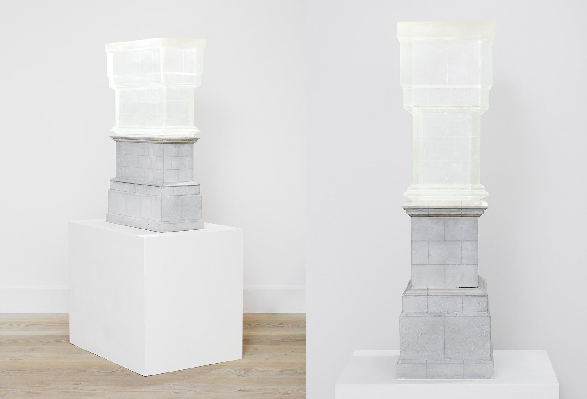 Rachel Whiteread / untitled ( Trafalgar Square Plinth ) 1999/Peter mallet photography