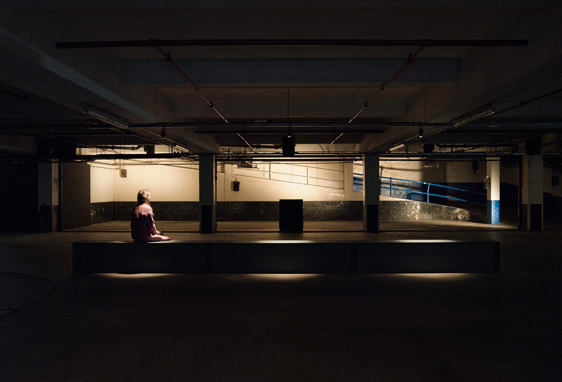 Bill Viola / Brewer Street Car Park 2015/ peter mallet photography