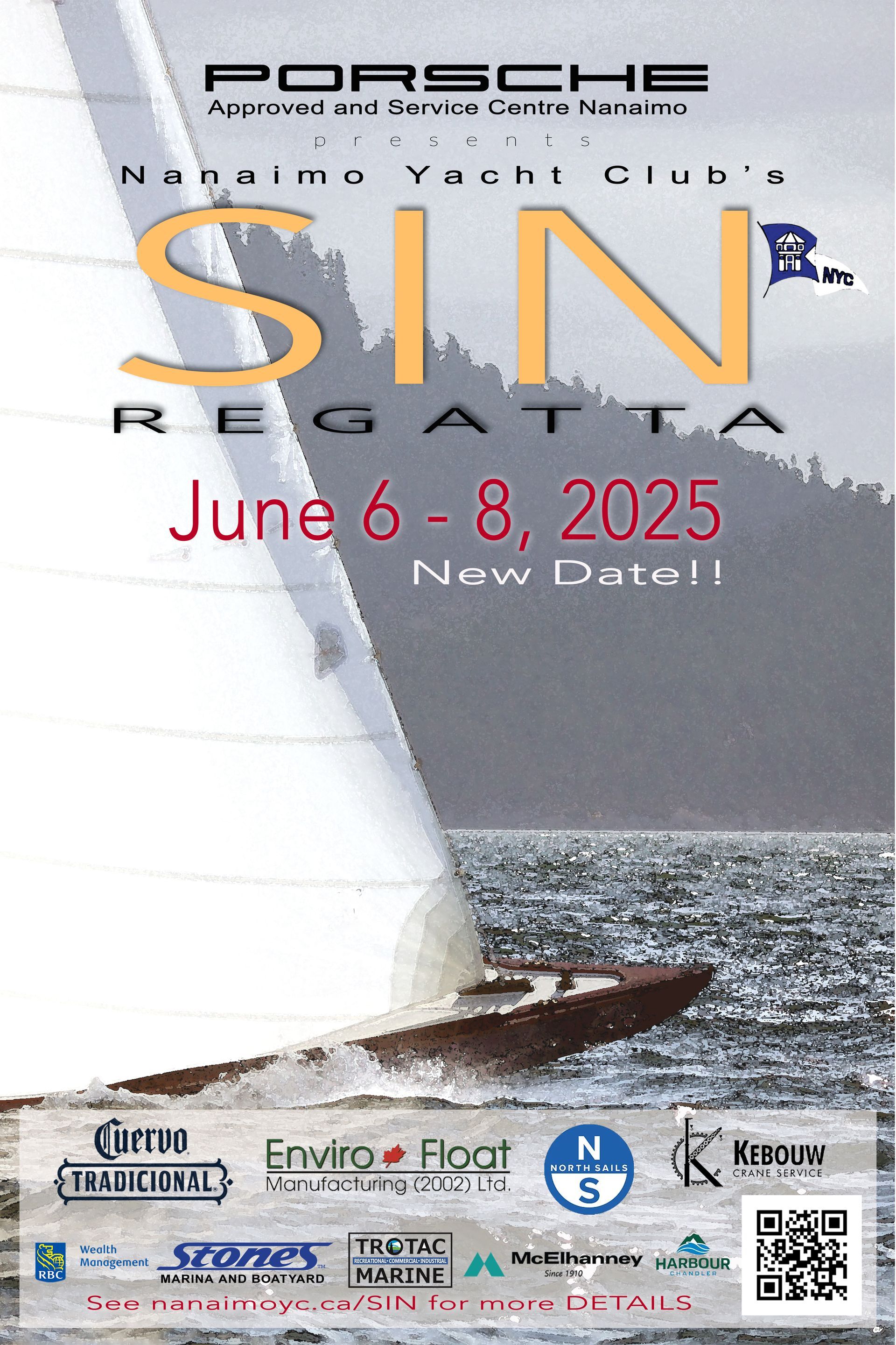 2025 SIN Regatta Poster