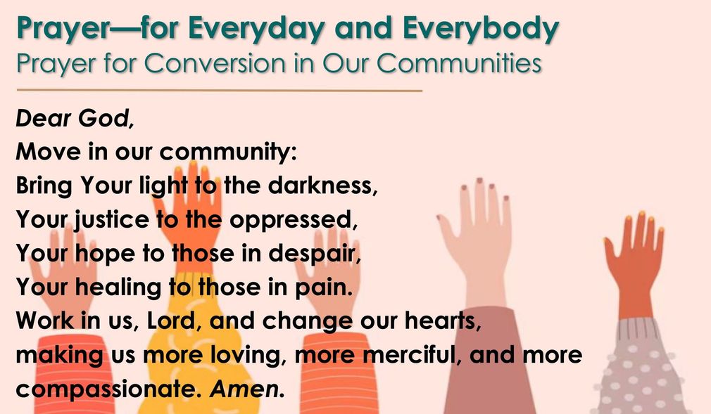 Prayer for Everyday and Everybody