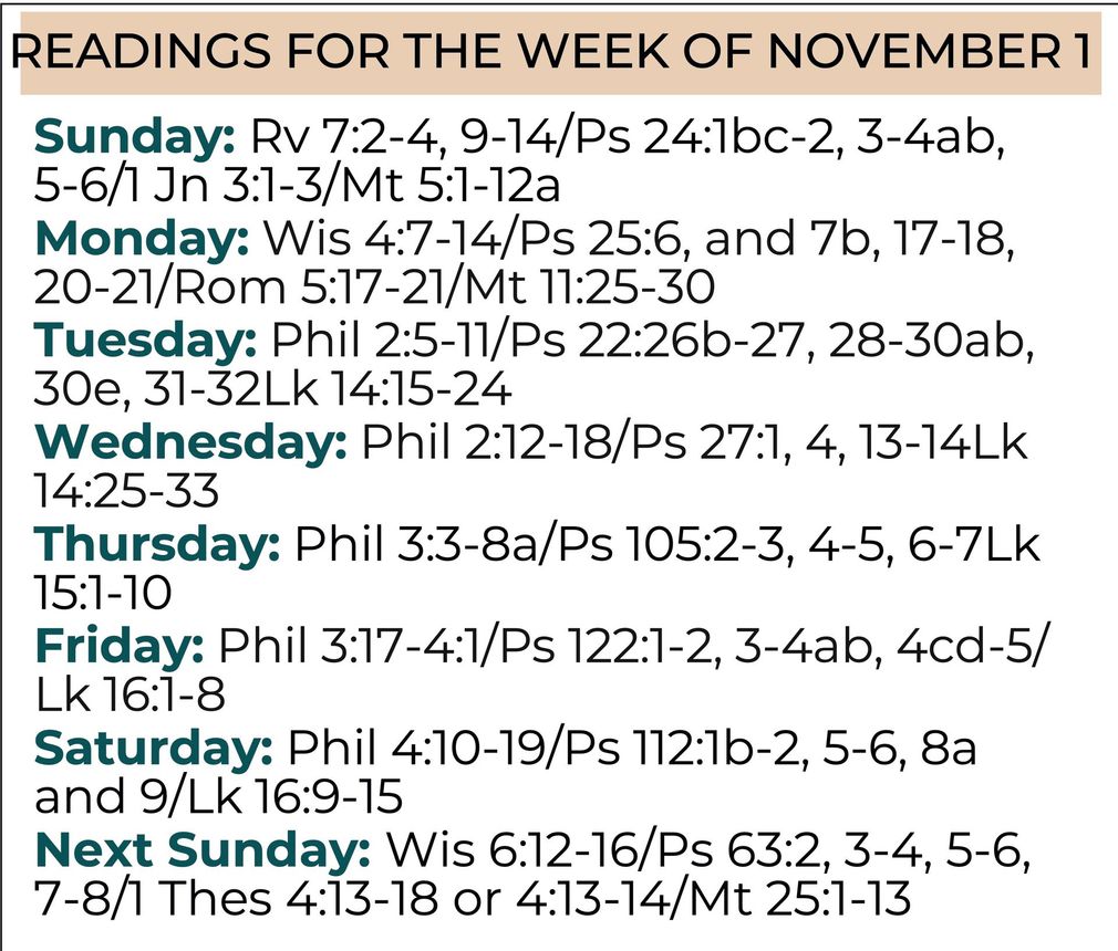 Readings for the Week