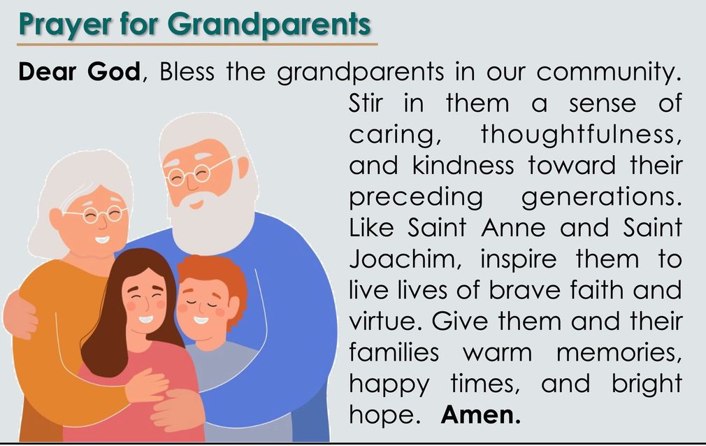 Prayer for Grandparents