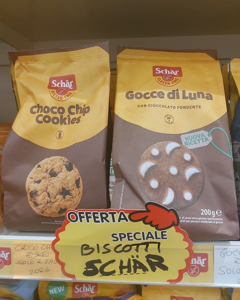 Due confezioni di biscotti Schar: