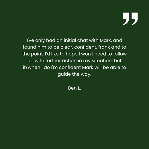 I 've only had an initial chat with mark and found him to be clear , confident , frank and to the point.