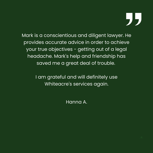 A green background with a quote from hanna a.