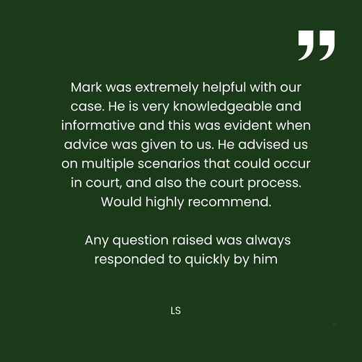 A quote from mark was extremely helpful with our case.
