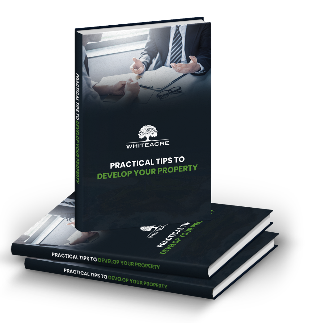 A book titled practical tips to develop your property