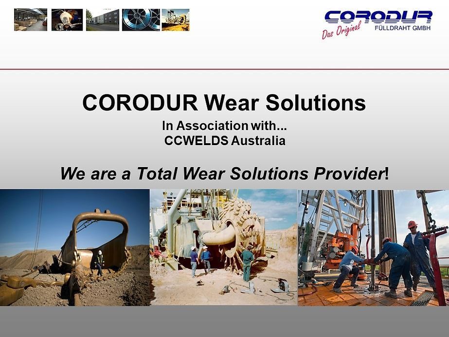 Corodur Wear Solutions Slide 1 - Welding Equipment & Services in Townsville