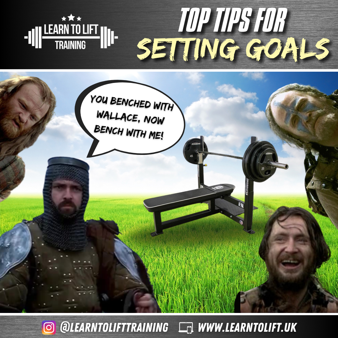 Personal Trainer Glasgow Southside - Struggling For Motivation? Set Some Goals Infographic 3
