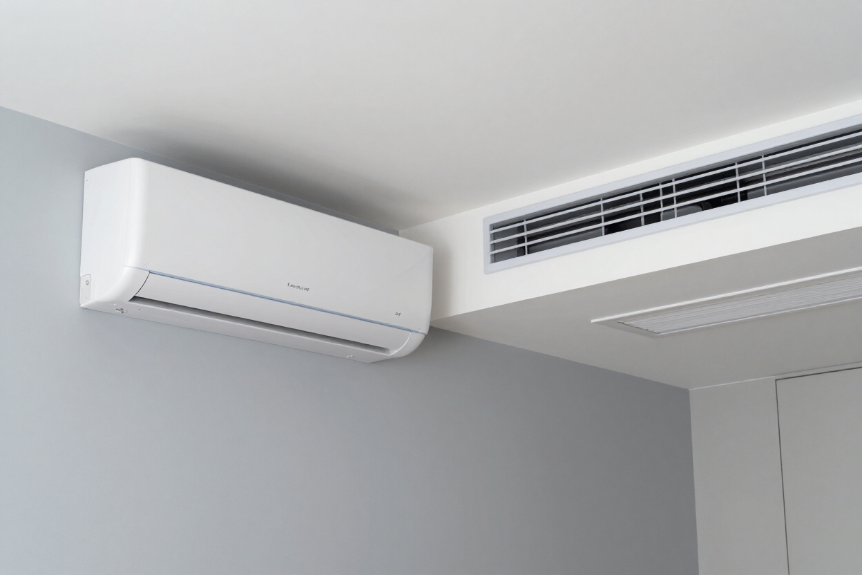Split system vs ducted air conditioning