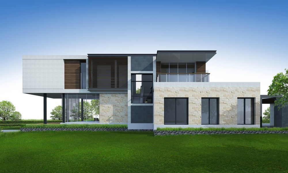 A Modern House With A Lot Of Windows — Glenn Merrick Constructions In Whitsundays, QLD